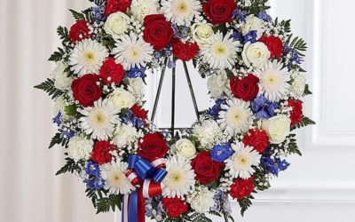 Red, White & Blue Wreath